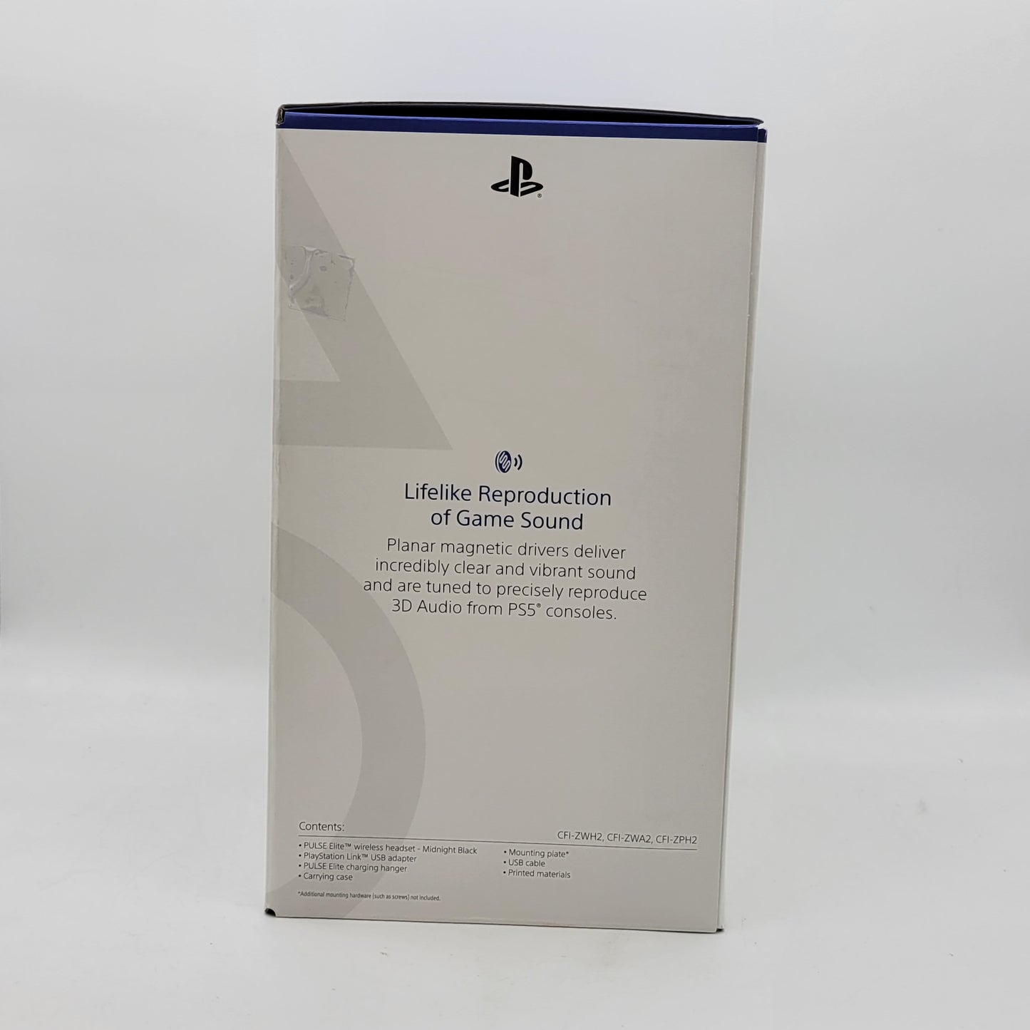 New Sony PlayStation Pulse Elite Gaming Headset Black CFI-ZWH2