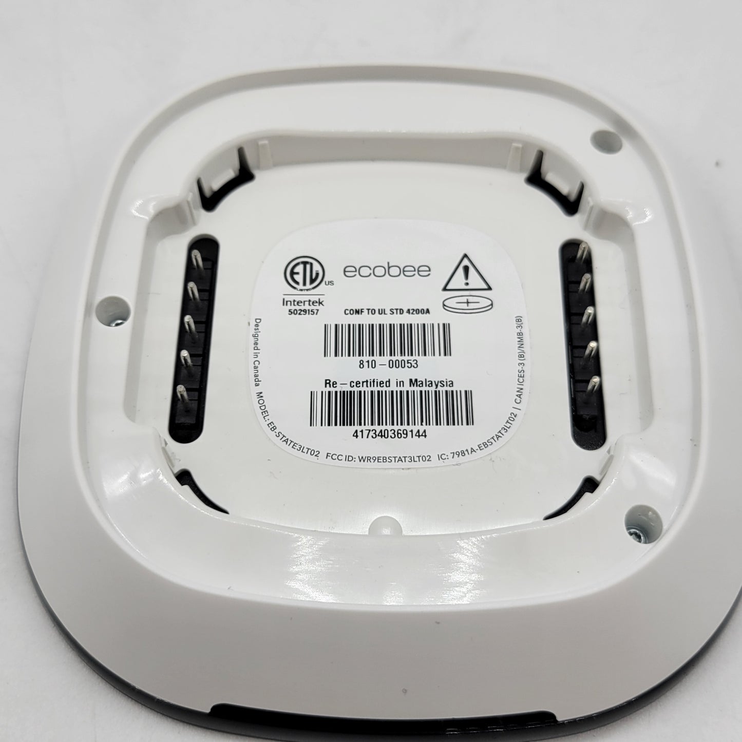 Ecobee Smart Thermostat EB-STATE3LT02