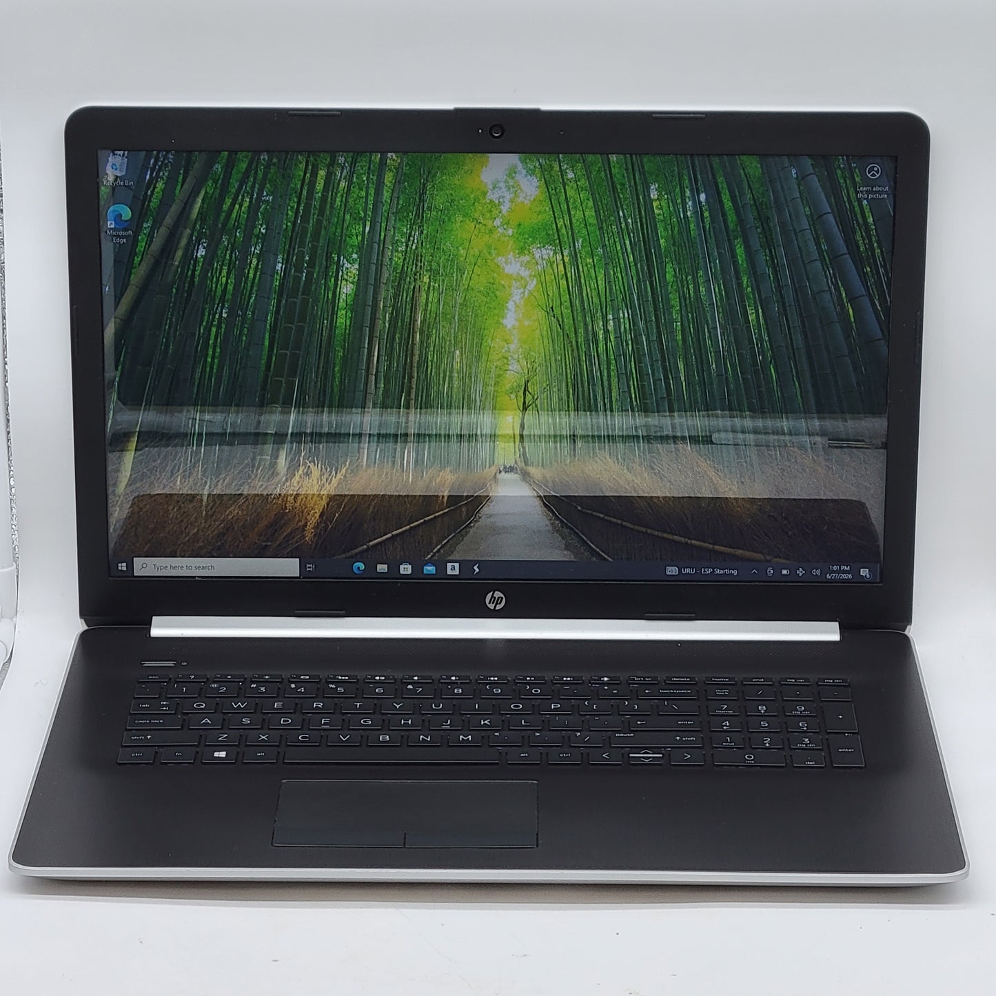 HP Laptop 17-ca0016ds 17" A9-9425 3.1GHz 8GB RAM 256GB SSD