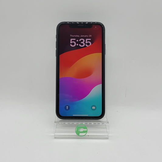 Unlocked Apple iPhone XR 64GB 17.6.1 Black MT3K2LL/A