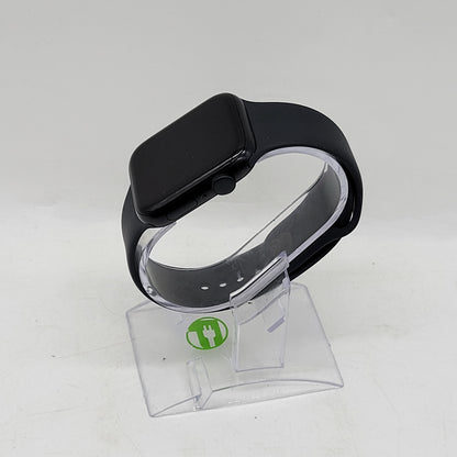 GPS Only Apple Watch SE 3 44MM Midnight Aluminum Black Sport Band MEHQ4LW/A