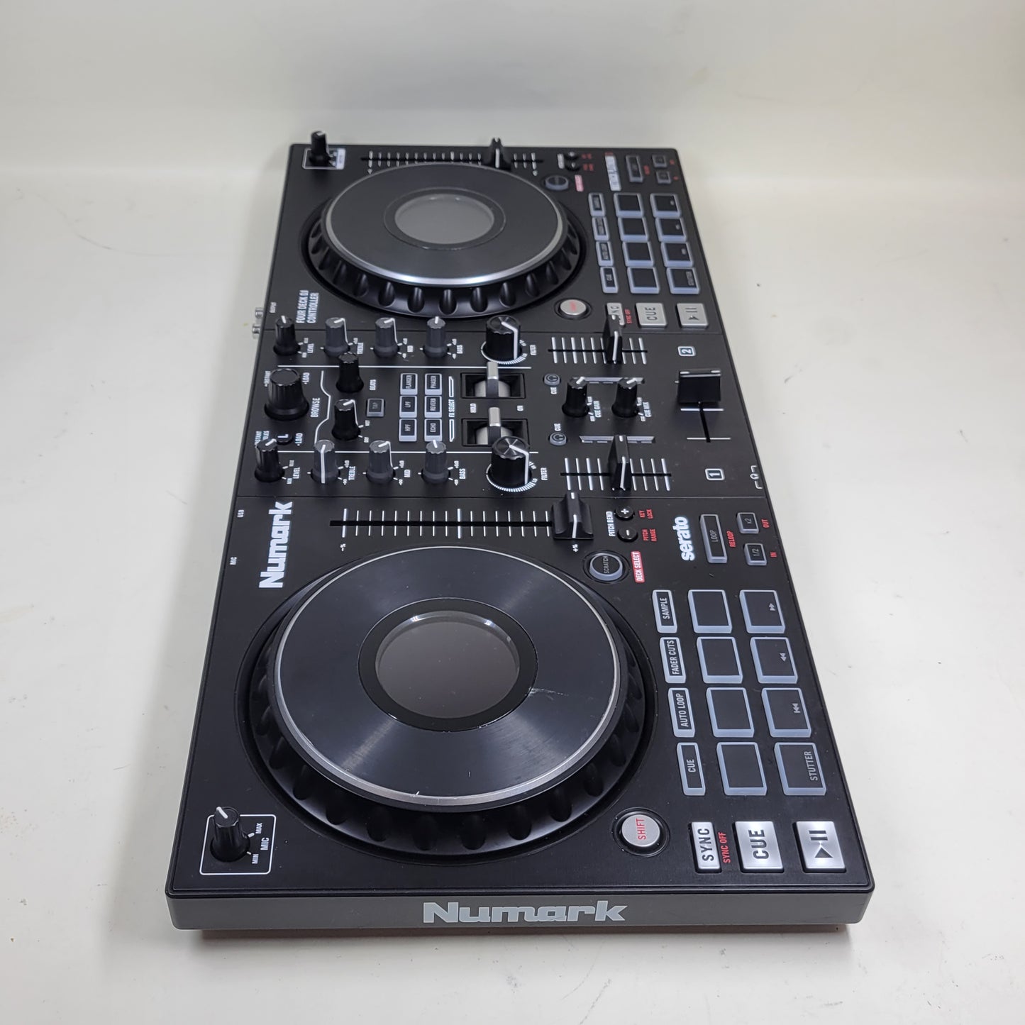 Numark 2-Channel Mixtrack Platinum FX 4-Deck Serato DJ Controller