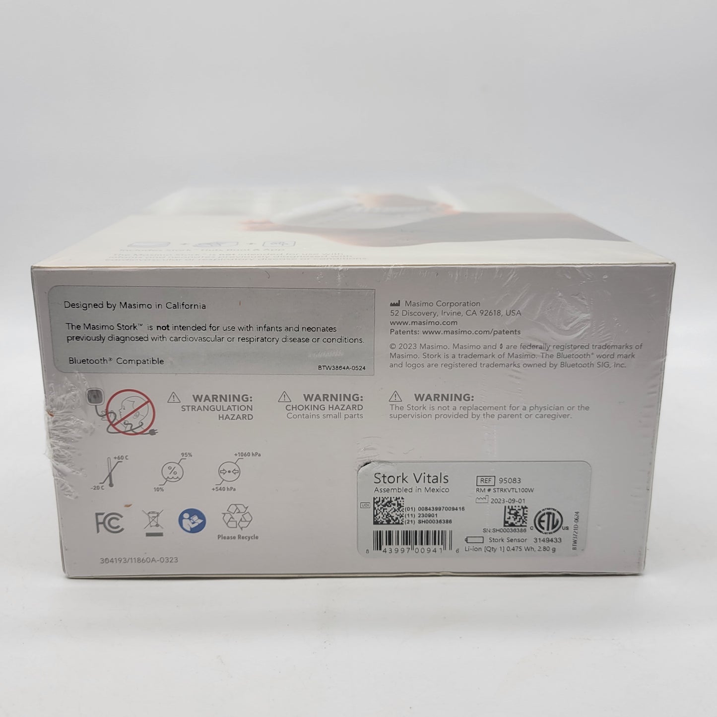 New Masimo Stork Vitals Smart Home Baby Monitoring System