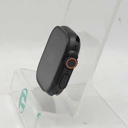 Unlocked Apple Watch Ultra 2 49MM Black Titanium Black Band MX4R3LW/A