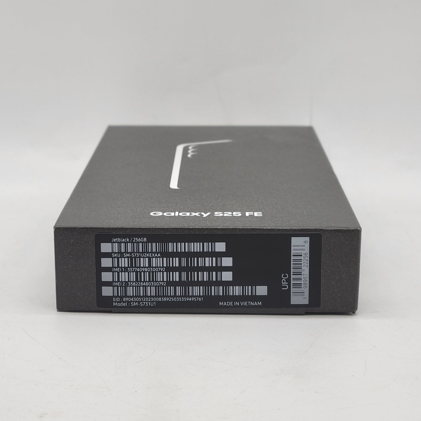 New Factory Unlocked Samsung Galaxy S25 FE 8GB 256GB SM-S731U1 Jetblack