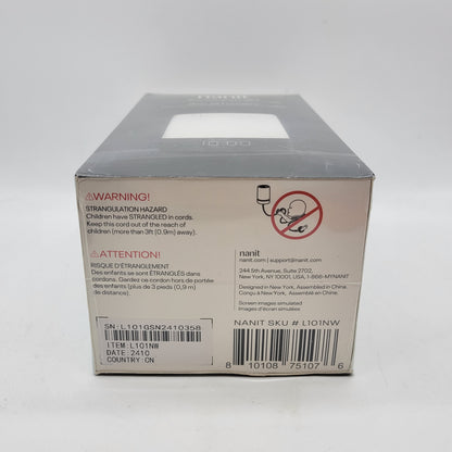 New Nanit Sound Machine & Night Light