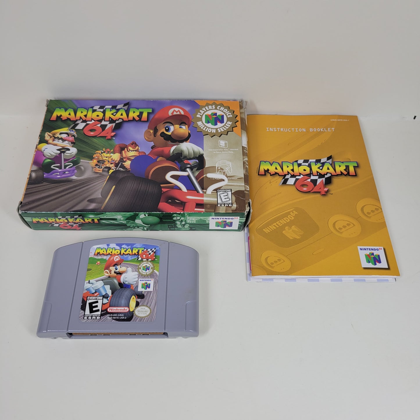 Mario Kart 64  (Nintendo 64 N64,  1997)