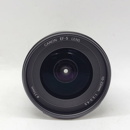 Canon EF-S Ultrasonic 10-22mm f/3.5-4.5 USM Auto & Manual Lens