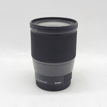 Sigma 16mm f/1.4 For Sony E-Mount Manual Lens