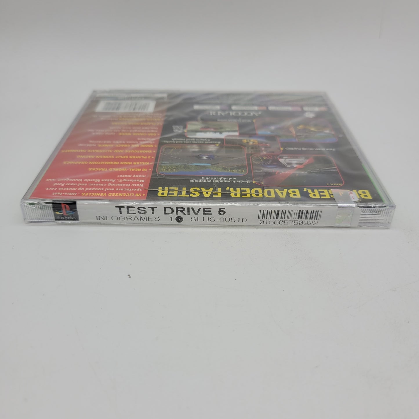 New Test Drive 5 Greatest Hits  (Sony PlayStation 1 PS1,  1998)