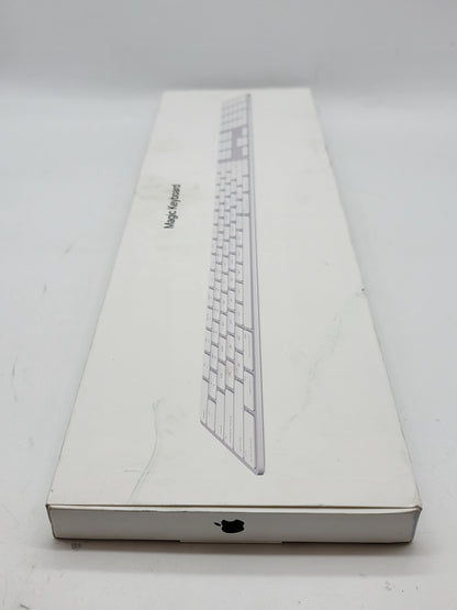 New Apple Magic Keyboard With Numeric Keypad White A1843 Keyboard