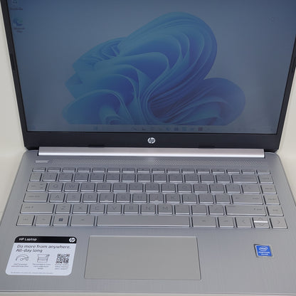 HP 14-DB0703DX 14" Intel Pentium Silver N5030 1.1GHz 16GB RAM 128GB eMMc