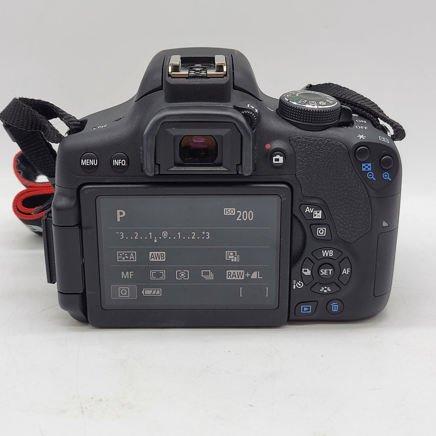 Canon EOS Rebel T6i 24.2MP Digital SLR DSLR Camera With Lens