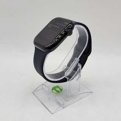 GPS Only Apple Watch Series 11 46MM Jet Black Aluminum Sport Band MEUX4LW/A