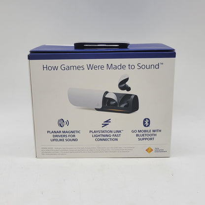 New Sony PlayStation 5 PS5 Pulse Explore White CFI-ZWE1 Wireless Earbuds