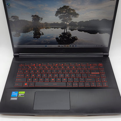 MSI Thin GF63 11UC 15.6" i5-11400H 2.7GHz 16GB RAM 1TB SSD GeForce RTX 3050