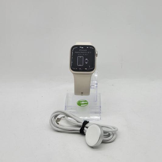 Unlocked Apple Watch SE 3 40MM Starlight Aluminum Starlight Sport Band MEP64LW/A