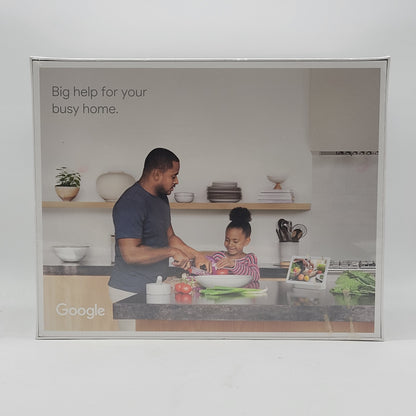 New Google Nest Hub Max Smart Speaker Display 10" Chalk GA00426-US