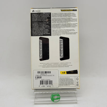Corsair Vengeance LPX 16GB (2x8GB) RAM DDR4 3200MHz CMK16GX4M2D3200C16