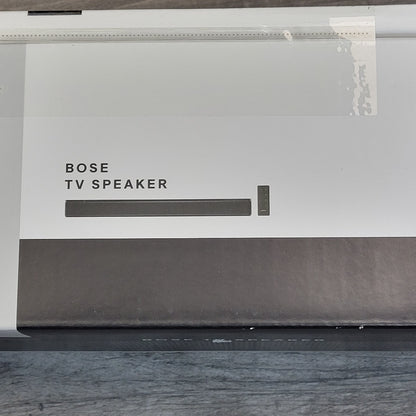 New Bose TV Speaker Wireless Bluetooth Soundbar Black 838309-1100