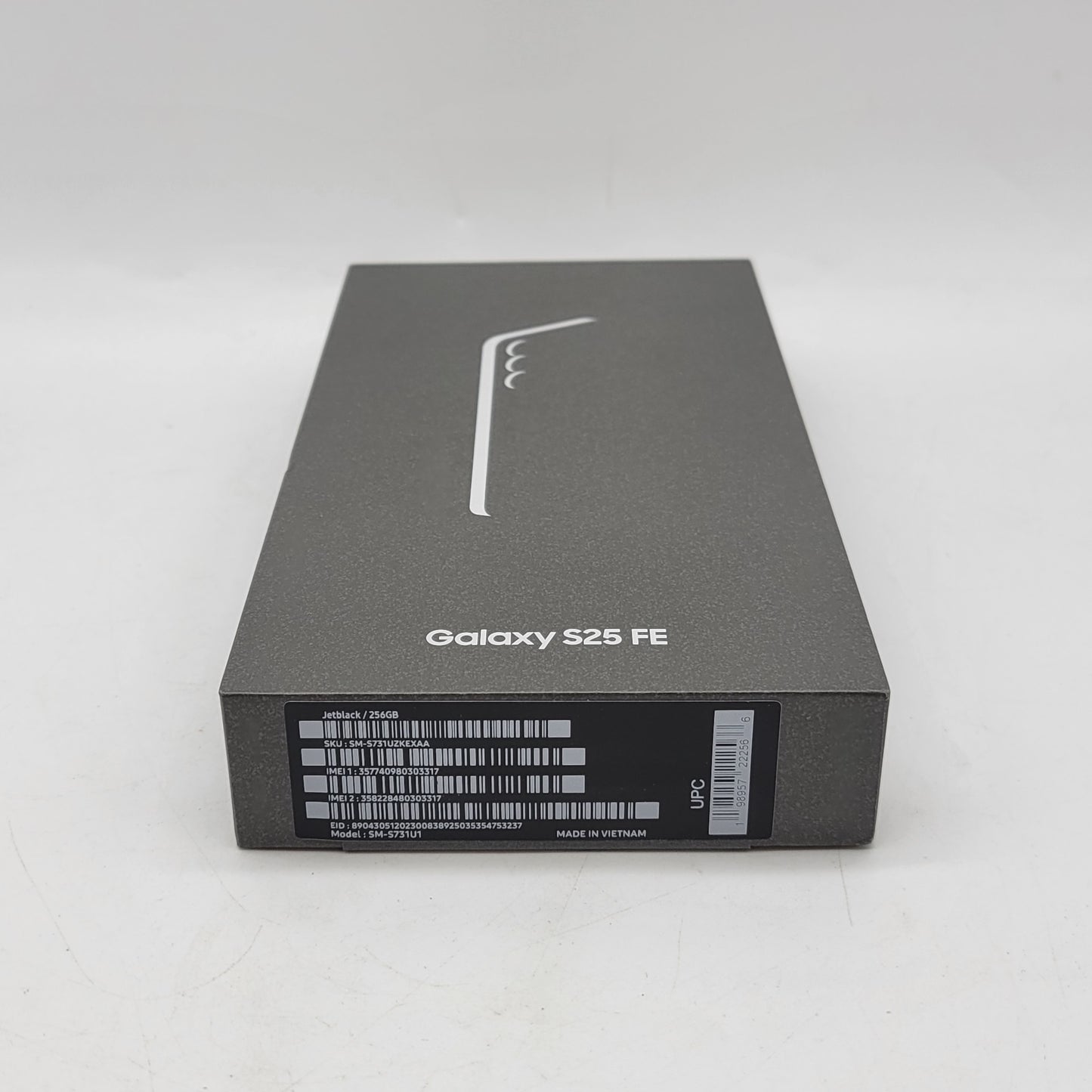 New Factory Unlocked Samsung Galaxy S25 FE 8GB RAM 256GB SM-S731U1 Jetblack