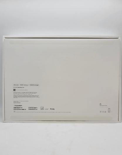 2025 Apple MacBook Air 15" M4 10C GPU 4.5GHz 16GB RAM 256GB SSD A3241