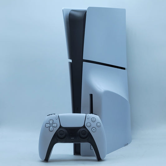 Sony PlayStation 5 Slim Disc PS5 1TB White Console Gaming System CFI-2115