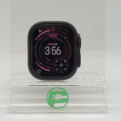 GPS Only Apple Watch Ultra 3 49MM Black Titanium Black Ocean Band MF0J4LW/A