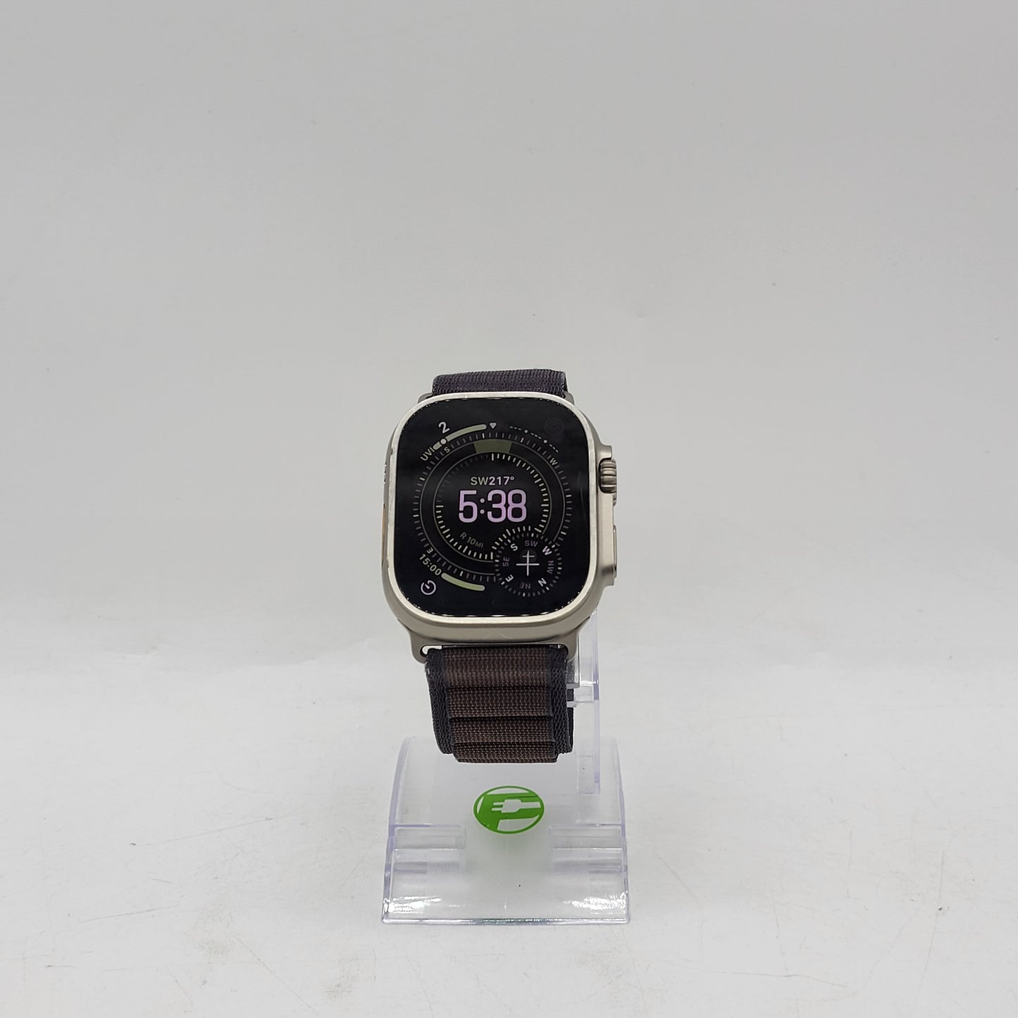 Unlocked Apple Watch Ultra 2 49MM Natural Titanium Alpine Loop Rubs MRF23LW/A