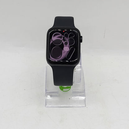 GPS Only Apple Watch SE 3 44MM Midnight Aluminum Black Sport Band MEHQ4LW/A