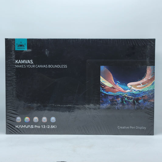 New HUION KAMVAS PRO 13 (2.5K) QLED  Graphics Drawing Tablet Pen Display GT1302