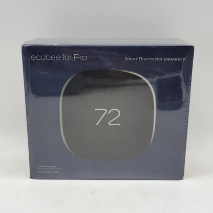 New ecobee Enhanced Smart Themostat Pro Black EB-STATE6LP-01