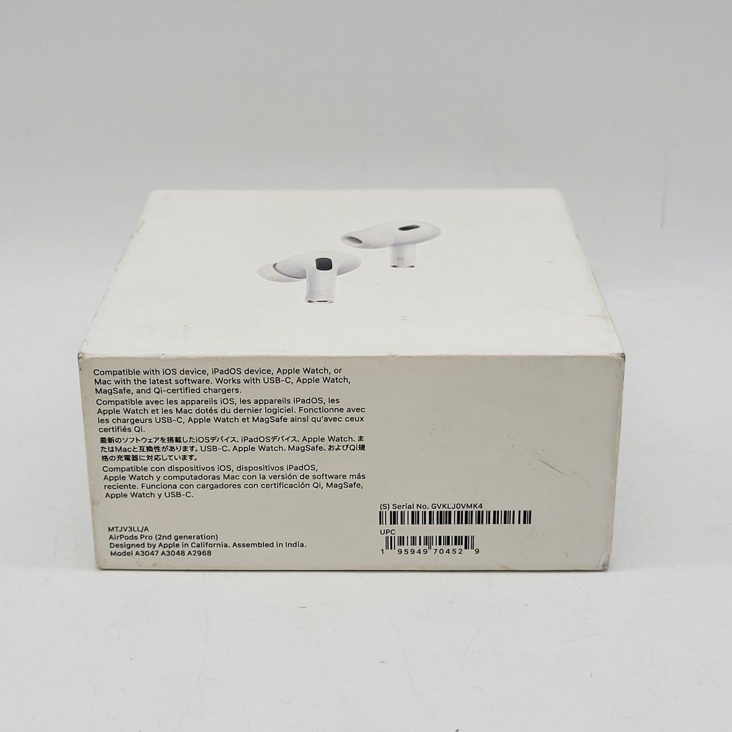 New Apple AirPods Pro 2nd Gen with MagSafe Charging Case A3048 A3047 A2968