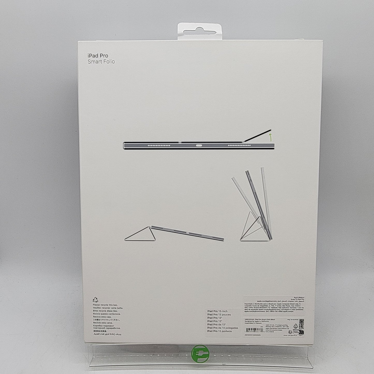 New Apple Smart Folio for iPad Pro 13" Smart Folio Black MWK33ZM/A