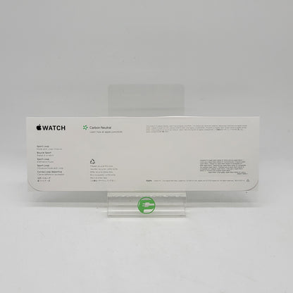 New GPS Only Apple Watch Series 10 42MM Black Aluminum Ink Sport Loop MWWG3LW/A