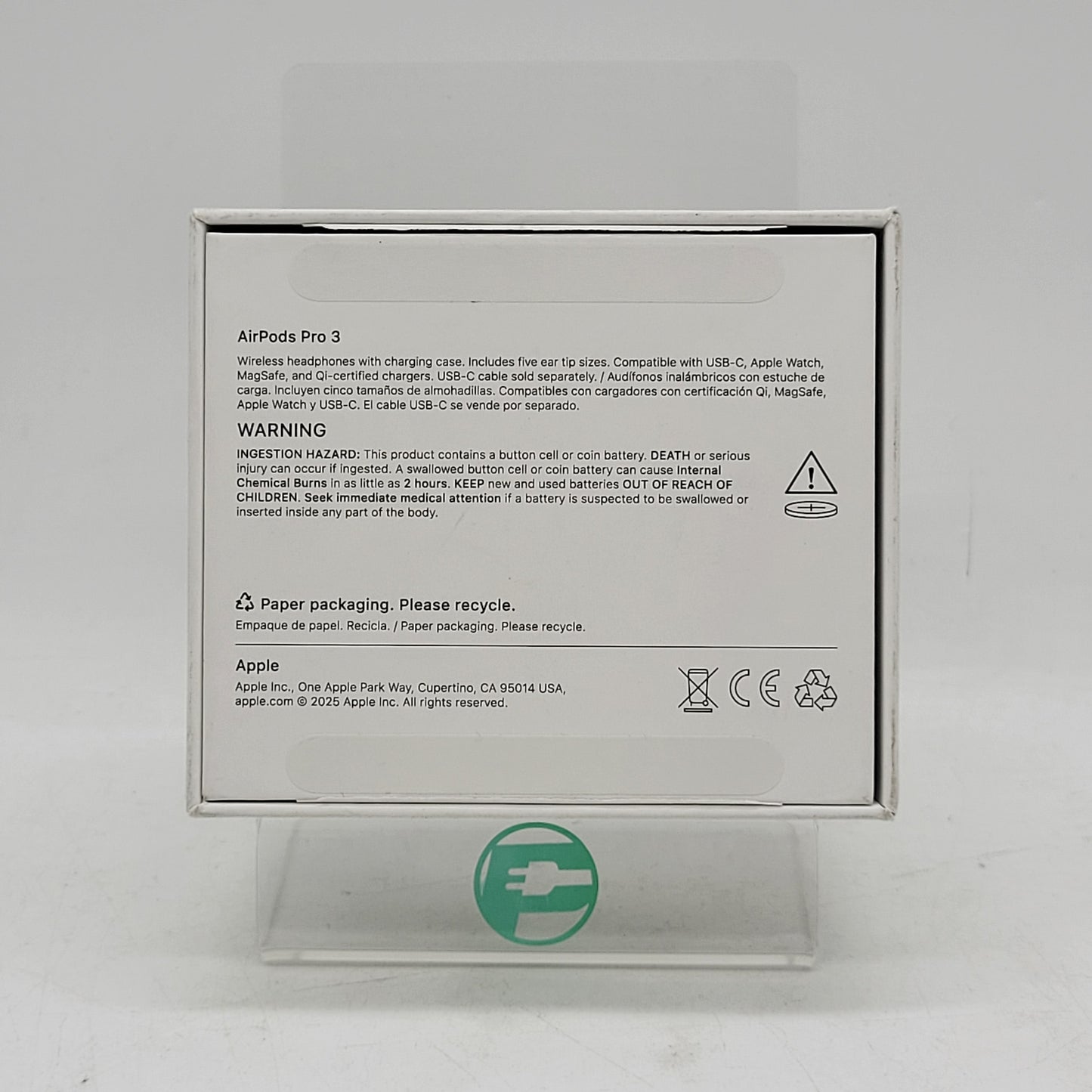 New Apple AirPods Pro 3rd Gen Complete A3064 A3063 A3122 MFHP4LL/A