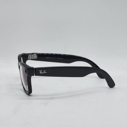 Ray-Ban Meta Wayfarer Gen 1 Shiny Black Transitions RW4006 AI Smart Glasses