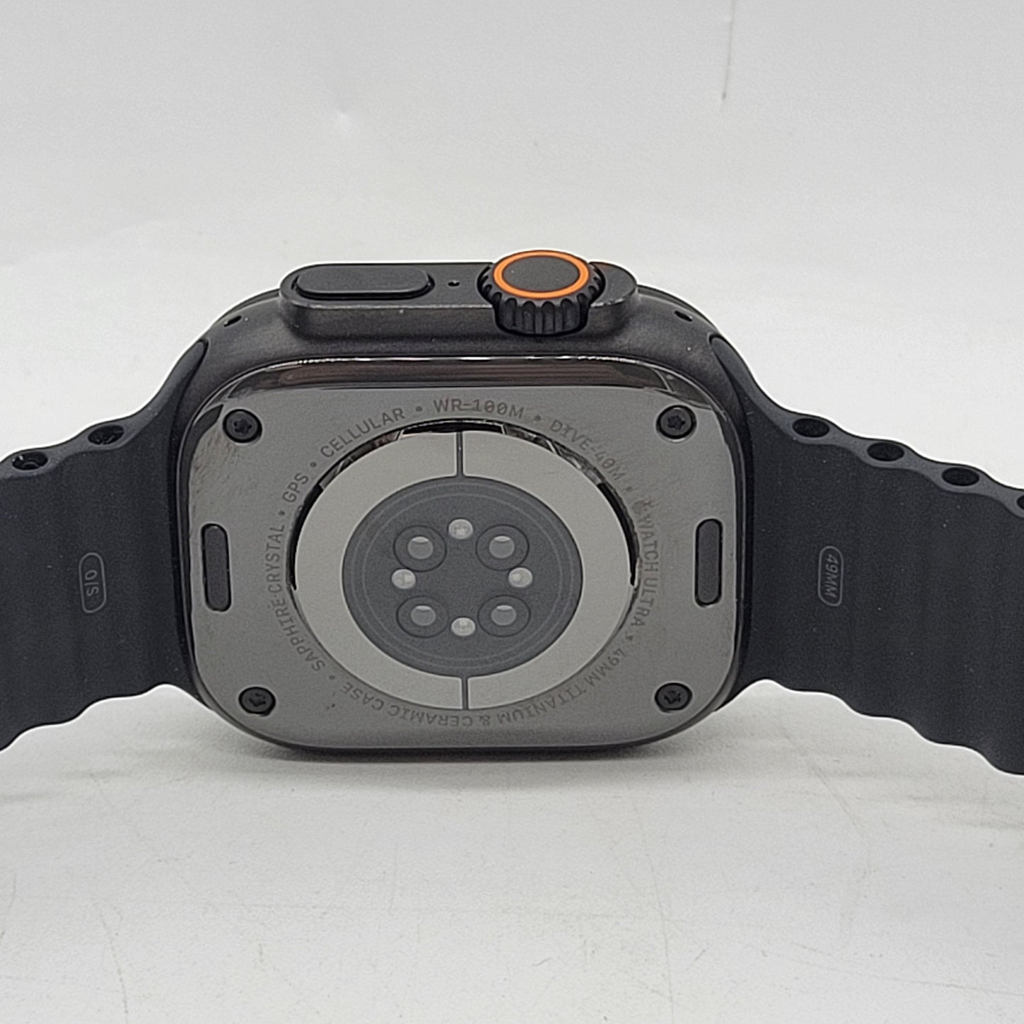 Unlocked Apple Watch Ultra 3 49MM Black Titanium Black Ocean Band MF0J4LW/A