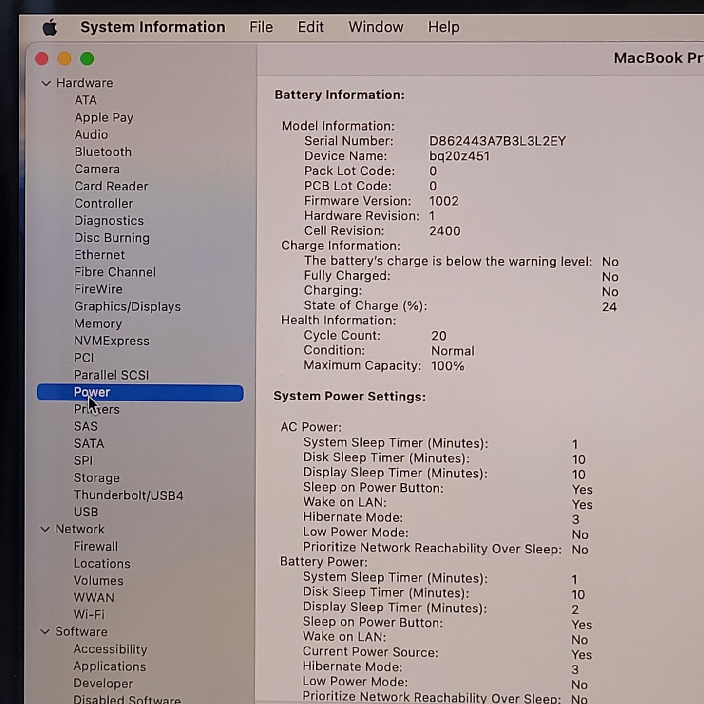 2022 Apple MacBook Pro 13.3" M2 10C GPU 3.5GHz 8GB RAM 512GB SSD A2338