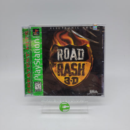 New Road Rash 3D Greatest Hits  (Sony PlayStation 1 PS1,  1998)  Sealed