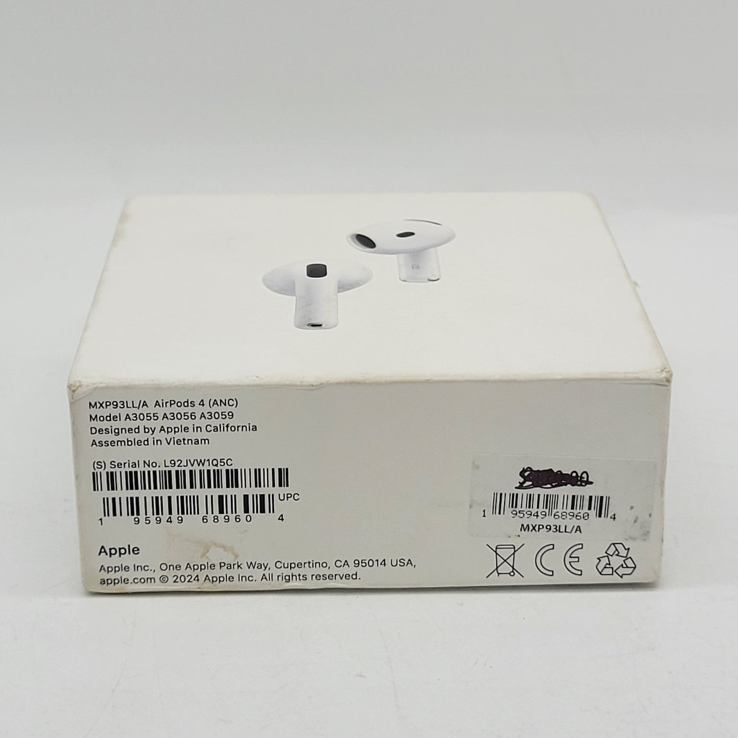 New Apple AirPods 4th Gen ANC with MagSafe Charging Case A3056 A3055 A3059
