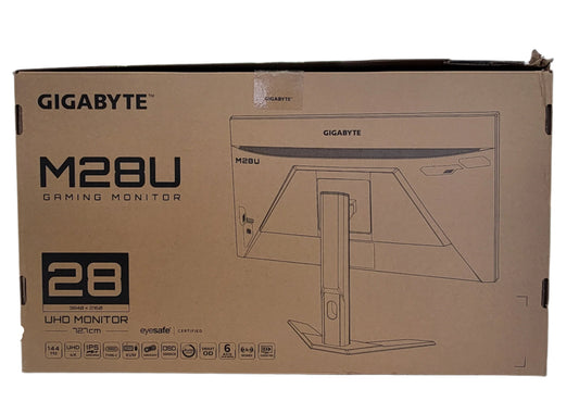 Gigabyte 28" M28U-SA 4K UHD IPS 144Hz LCD Monitor