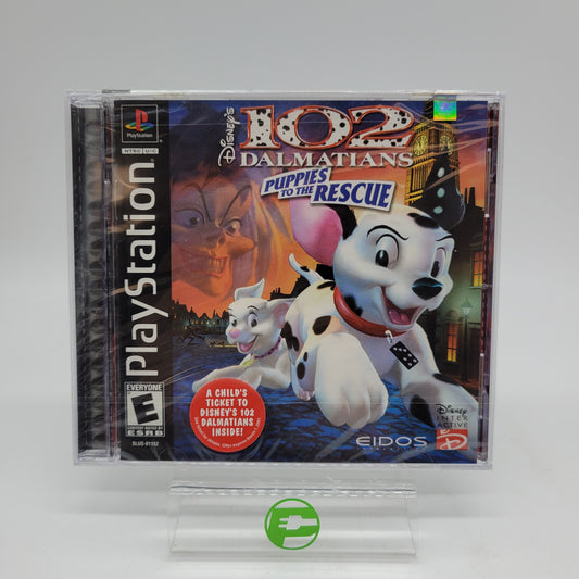 New 102 Dalmatians Puppies to the Rescue  (Sony PlayStation 1 PS1,  2000) Sealed