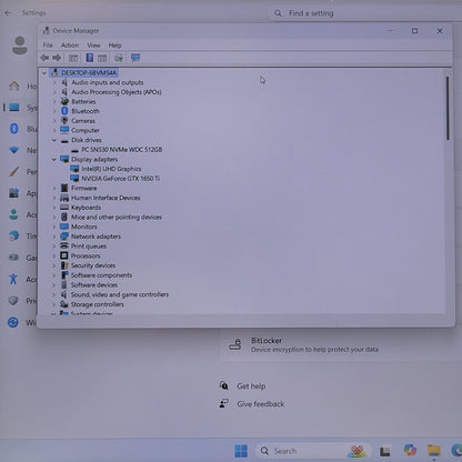 Dell G3 3500 15.6" i5-10300H 2.5GHz 8GB RAM 512GB SSD GeForce GTX 1650 Ti