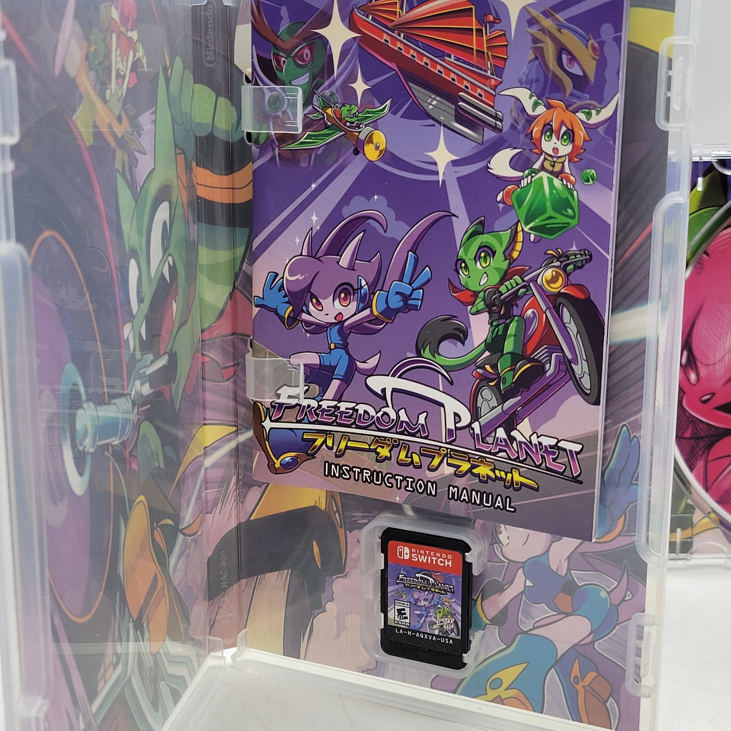 Freedom Planet [Deluxe Edition] (Nintendo Switch, 2019)