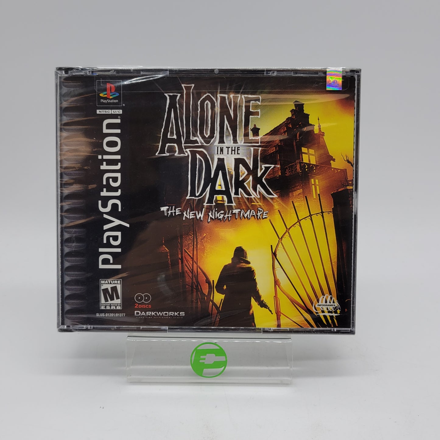 New Alone In The Dark The New Nightmare  (Sony PlayStation 1 PS1,  2001)  Sealed