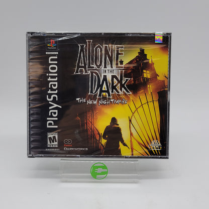 New Alone In The Dark The New Nightmare  (Sony PlayStation 1 PS1,  2001)  Sealed