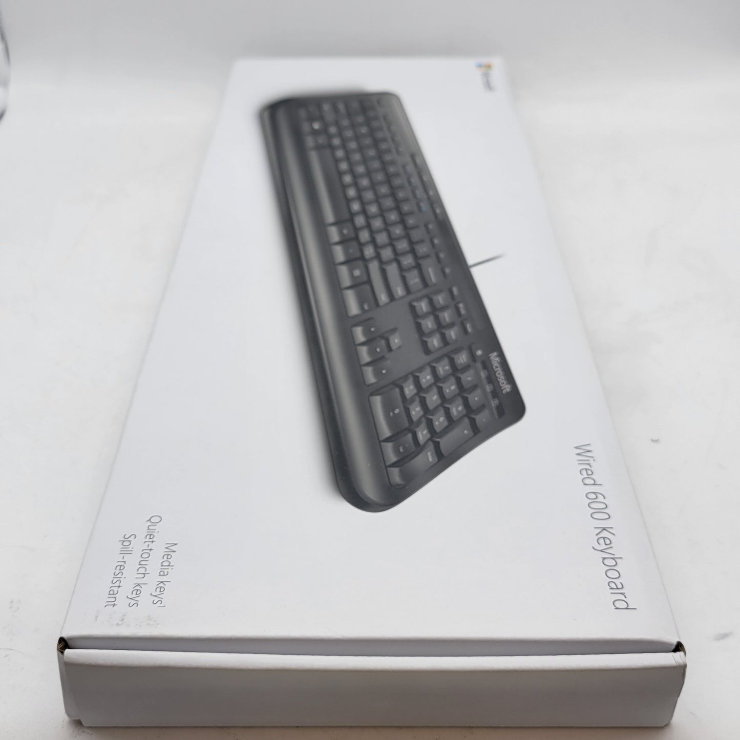 New Microsoft Wired 600 Keyboard 1576 Wired Keyboard Black
