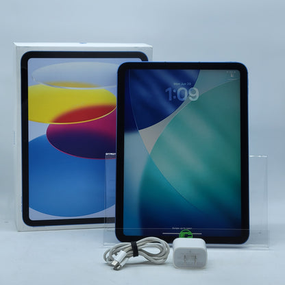 Factory Unlocked Apple iPad 11" (A16) 128GB Blue MD7G4LL/A