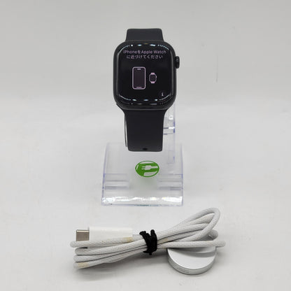 GPS Only Apple Watch Series 10 42MM Black Aluminum Black  Sport Band A2997